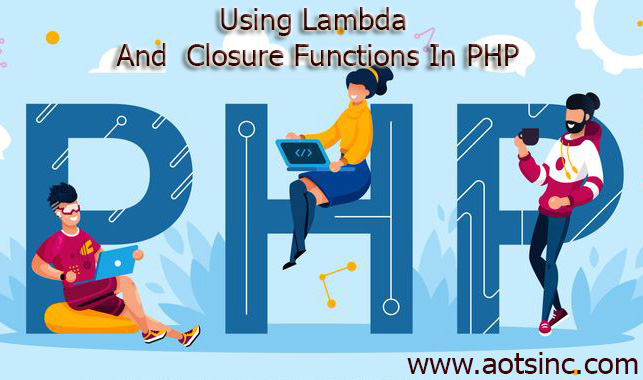 Using Lambda and Closure functions in PHP